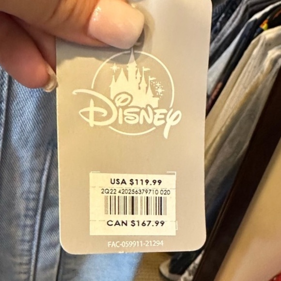 Disney Cinderella Denim Jacket size XL - Picture 5 of 5